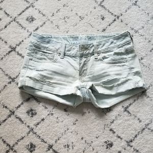 American Eagle Distressed Denim Shorts